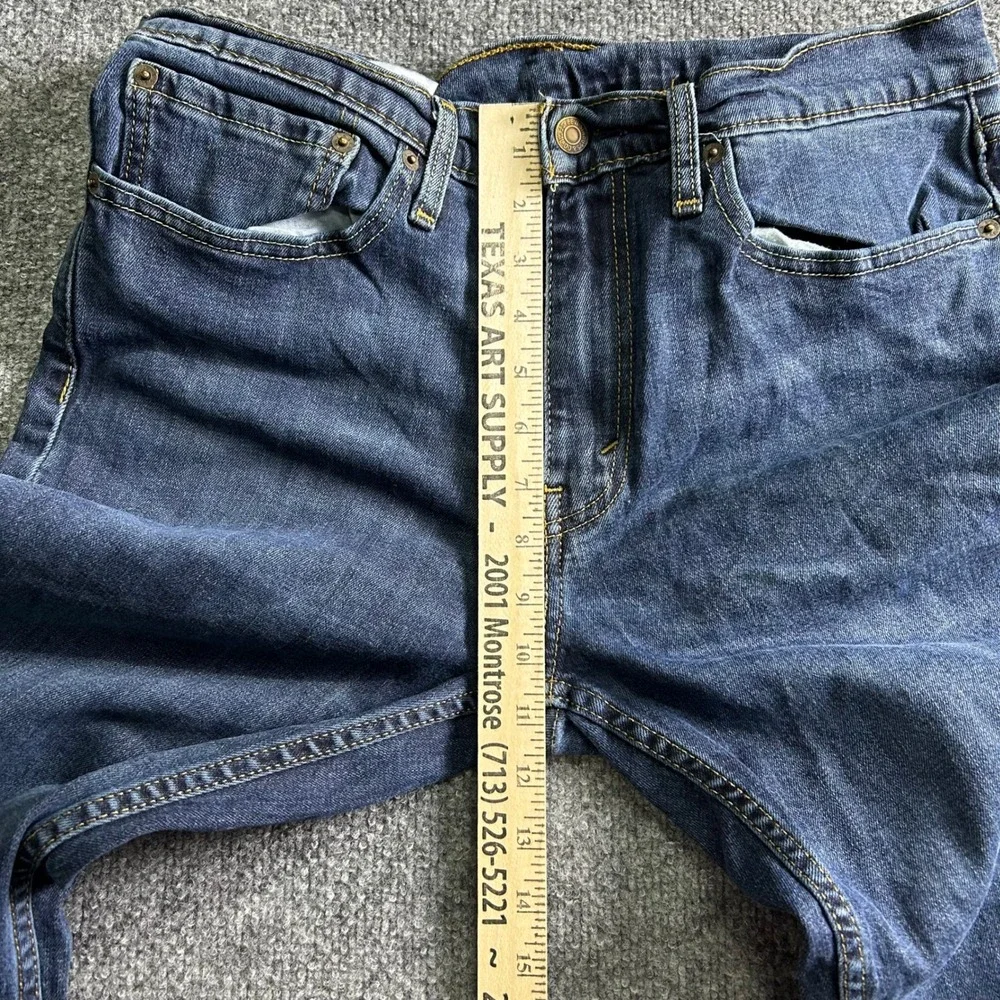 Levi's Jeans Mens Size 32x33 Blue 511 Slim Fit Dark Wash Denim Casual Stretch